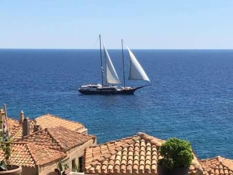 Hotel Byron'S Sea View Monemvasía Zewnętrze zdjęcie